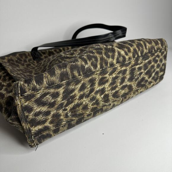 Ricardo Beverly Hills Bag Large 19” Carry On Tapestry Weekend Leopard Travel Y2K - Picture 11 of 16